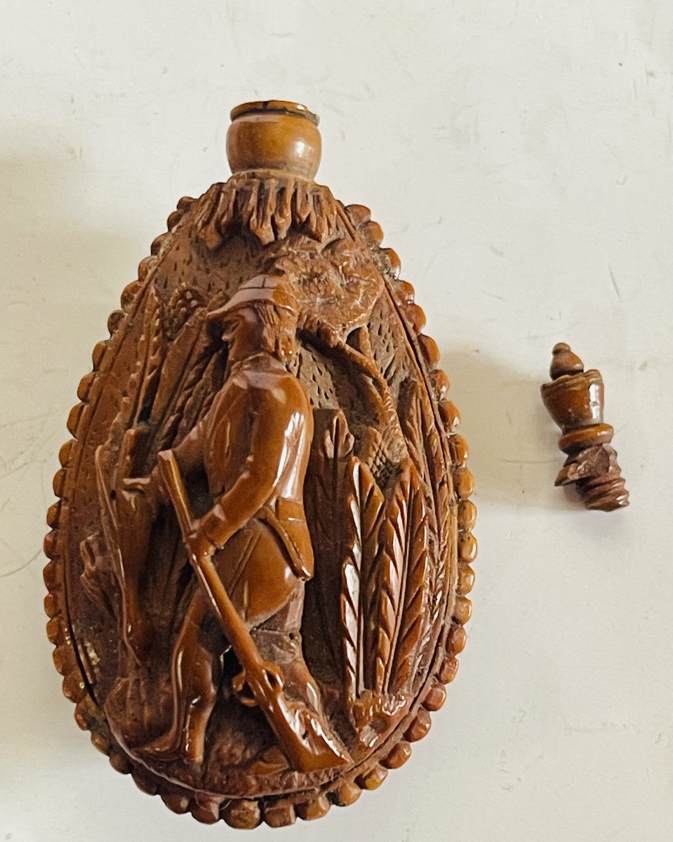 Boîte à priser, secouette, corozo. -photo-3